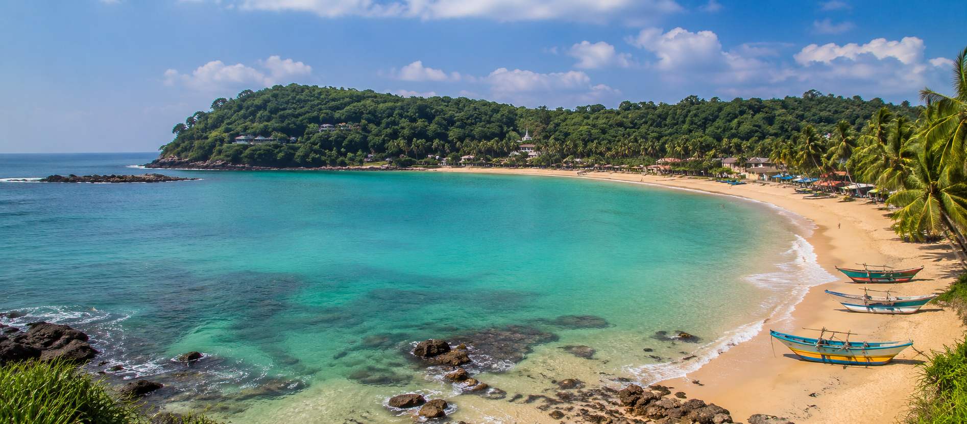 Unawatuna (Protected Swimming Cove)