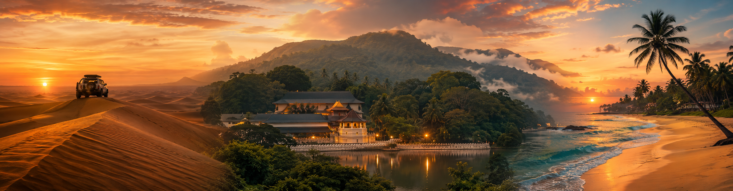 Sri Lanka with Dubai Twin-Centre