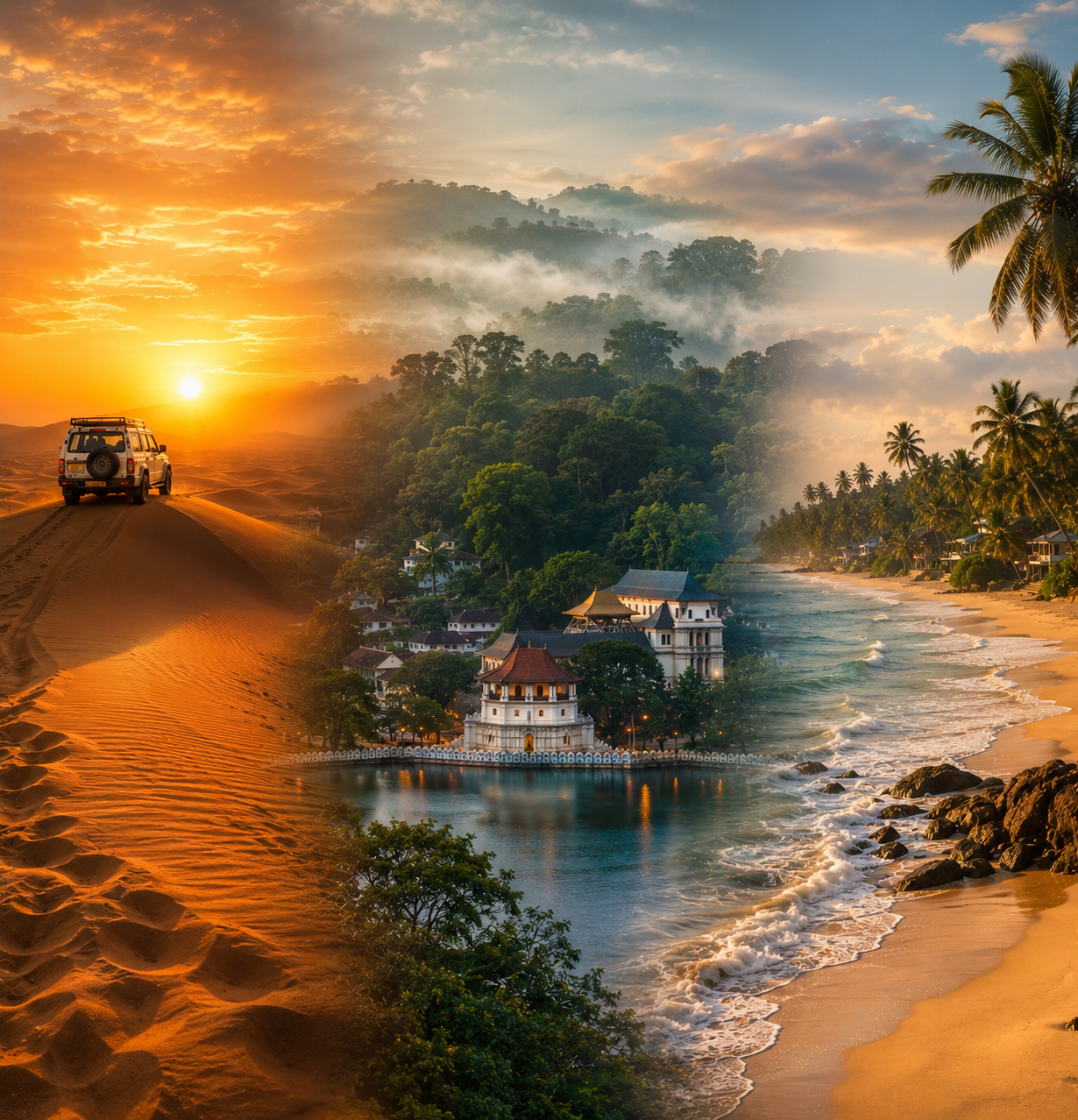 Sri Lanka with Dubai Twin-Centre