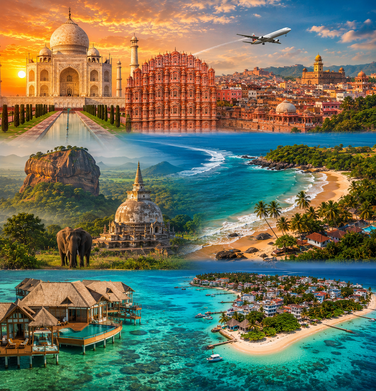 India, Sri Lanka, and Maldives Grand Subcontinent