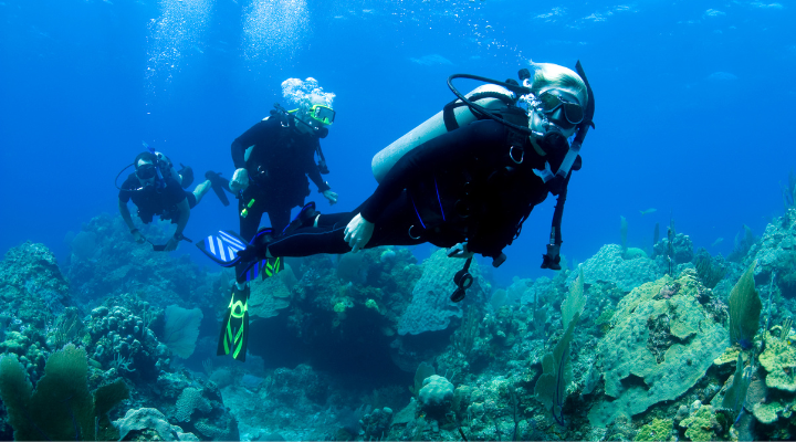 Scuba diving in Maldives